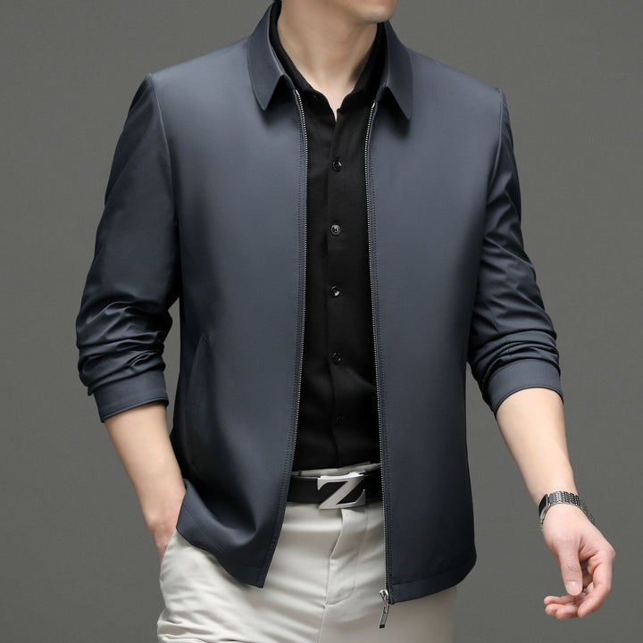 Herren Übergangsjacke mit modernem Schnitt und elastischen Bündchen Drune