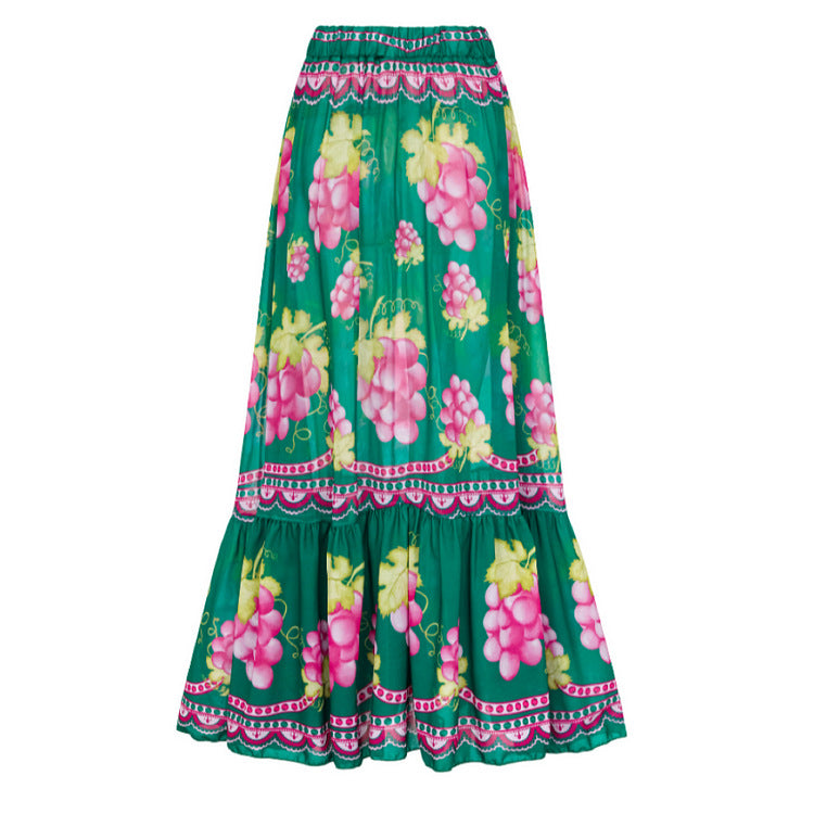 Damen Stylish Elegantes Badeanzug- und Rockset Drune