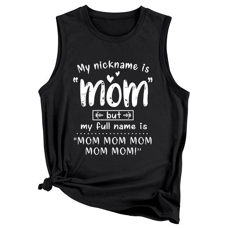 Frauen Verspielt Grafik Tanktop Drune