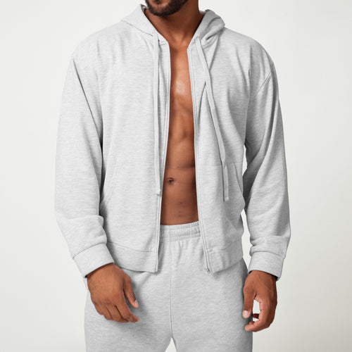Herren Kapuzenjacke mit weichem Innenfutter und praktischen Taschen Drune