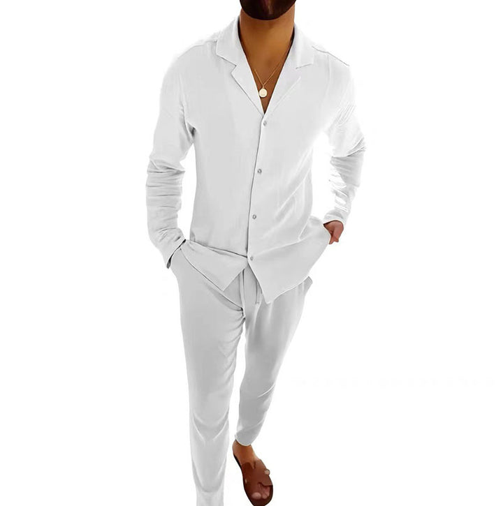 Herren modisches und bequemes Schlafanzugset Drune