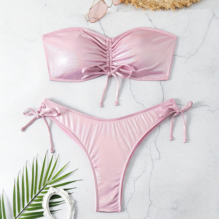 Damen Shimmerndes Banede Bikini-Set Drune
