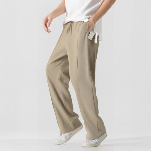Herren Elegante, weite Freizeithose aus atmungsaktivem Gewebe Drune