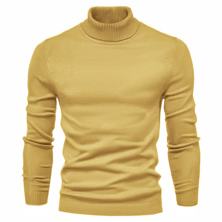 Herren Grober Rollkragenpullover aus wärmendem Material mit strukturierter Oberfläche Drune