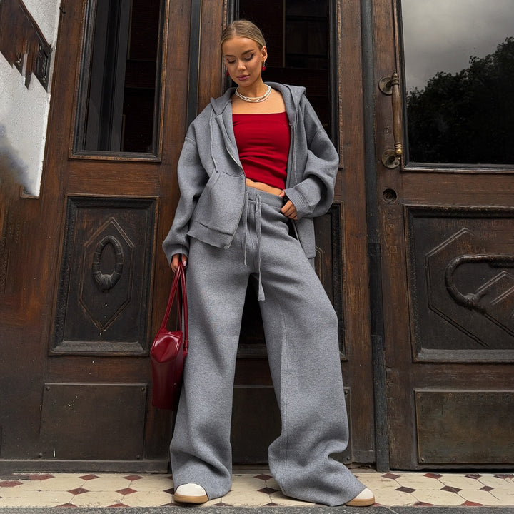 Damen Oversized Hoodie mit lässigem Schnitt und weichen Materialien Drune
