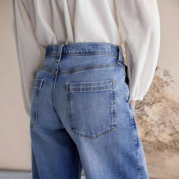 Damen weite Jeanshose Drune