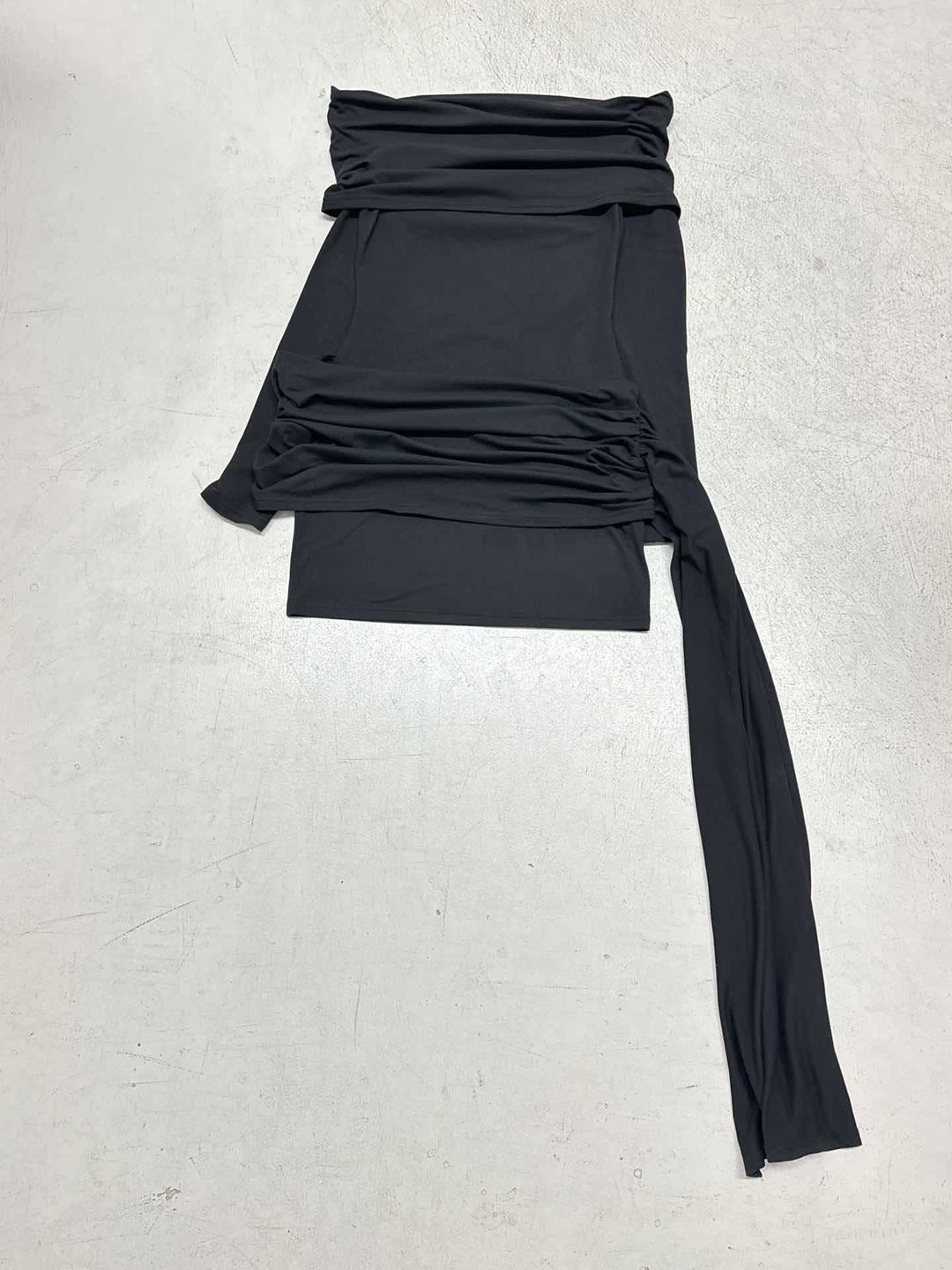 Damen Lounge-Top mit raffinierten Rüschendetails und elastischem Saum Drune