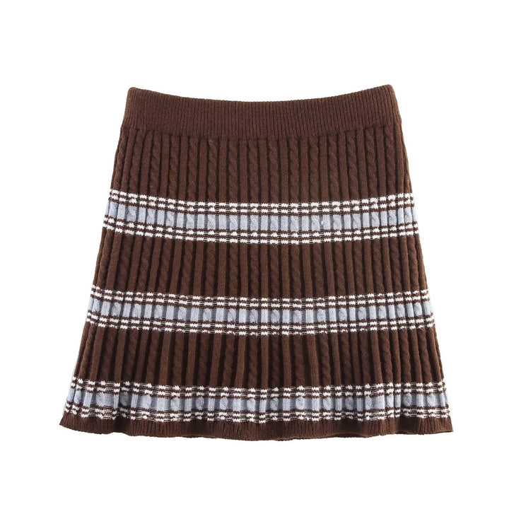 Damen Strickjacken und Rock Set Drune