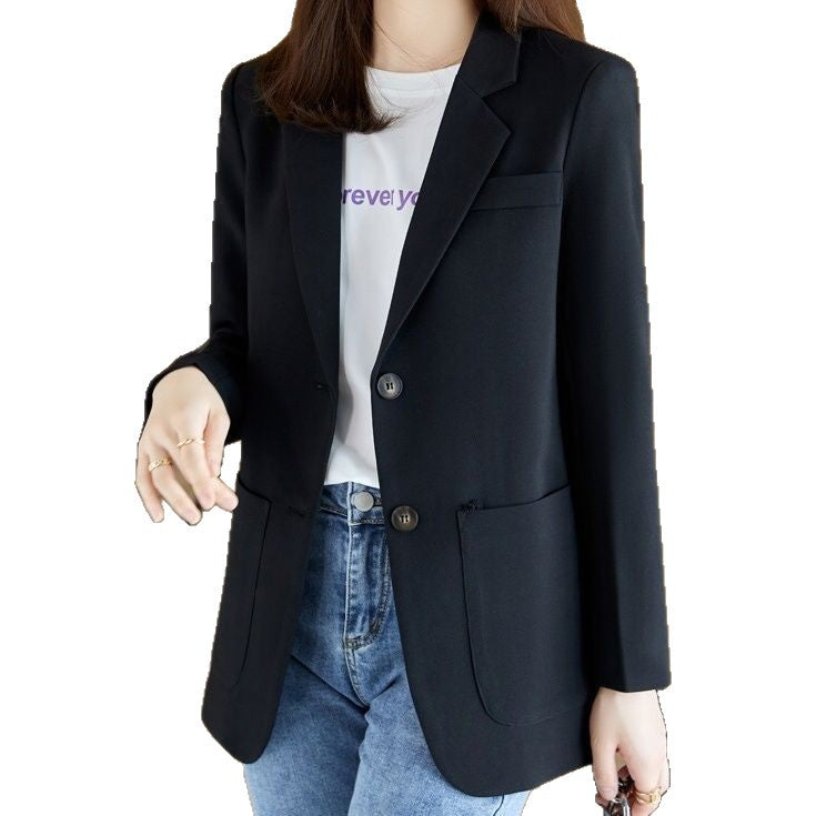 Damen Eleganter und moderner Blazer mit aufgesetzten Taschen Drune