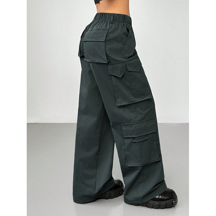 Damen Cargo-Hose mit weitem Schnitt und praktischen Taschen Drune