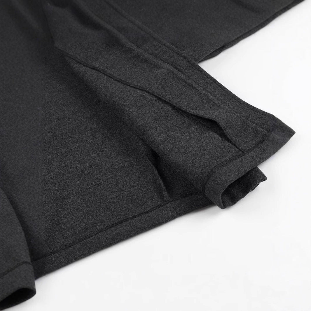 Damen lässige cropped Jacke mit praktischen Taschen und modernem Reißverschluss Drune
