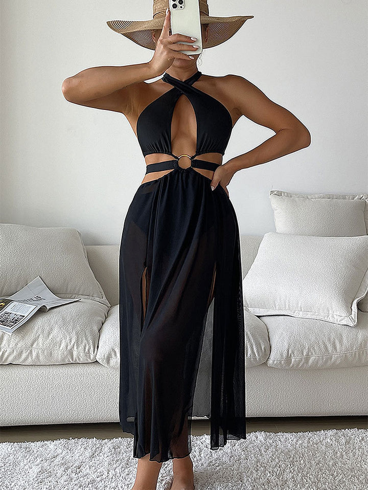 Damen Chic und lässiger Strandüberwurf Drune