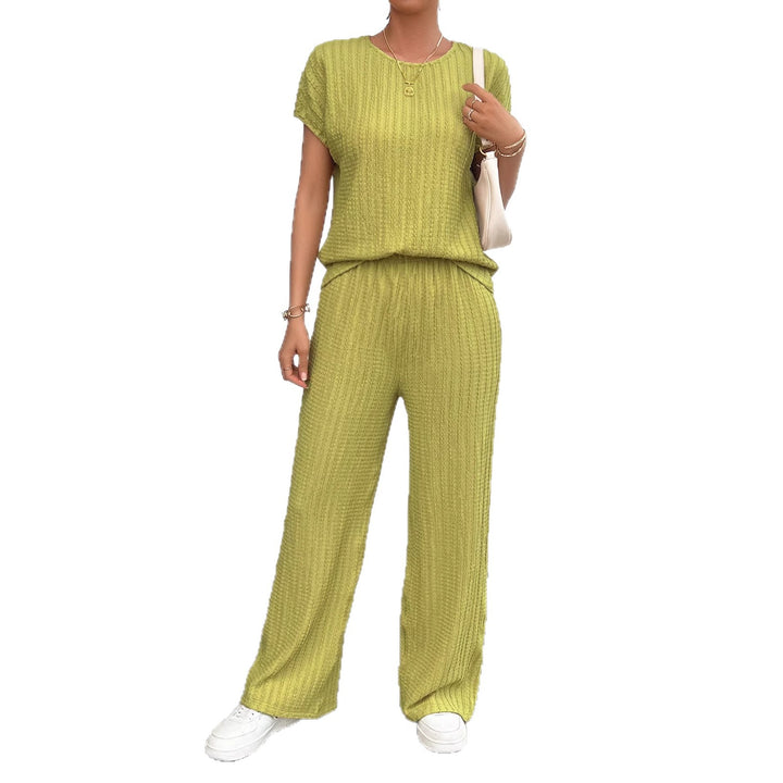 Damen Elegantes Lounge-Set mit feinen Streifen und entspannter Passform Drune