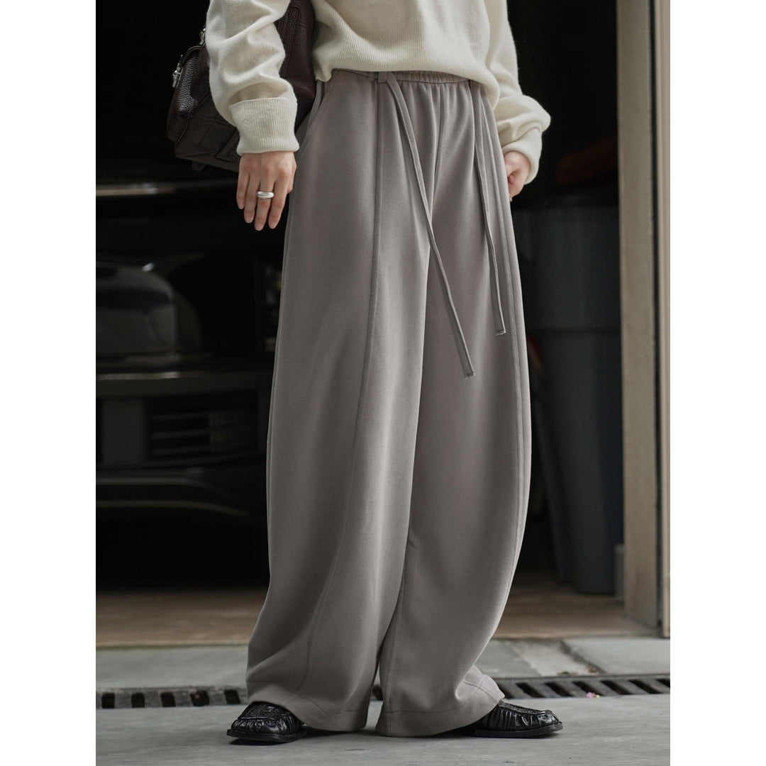 Damen Bequeme Freizeithose mit elastischem Bund und lässigem Schnitt Drune