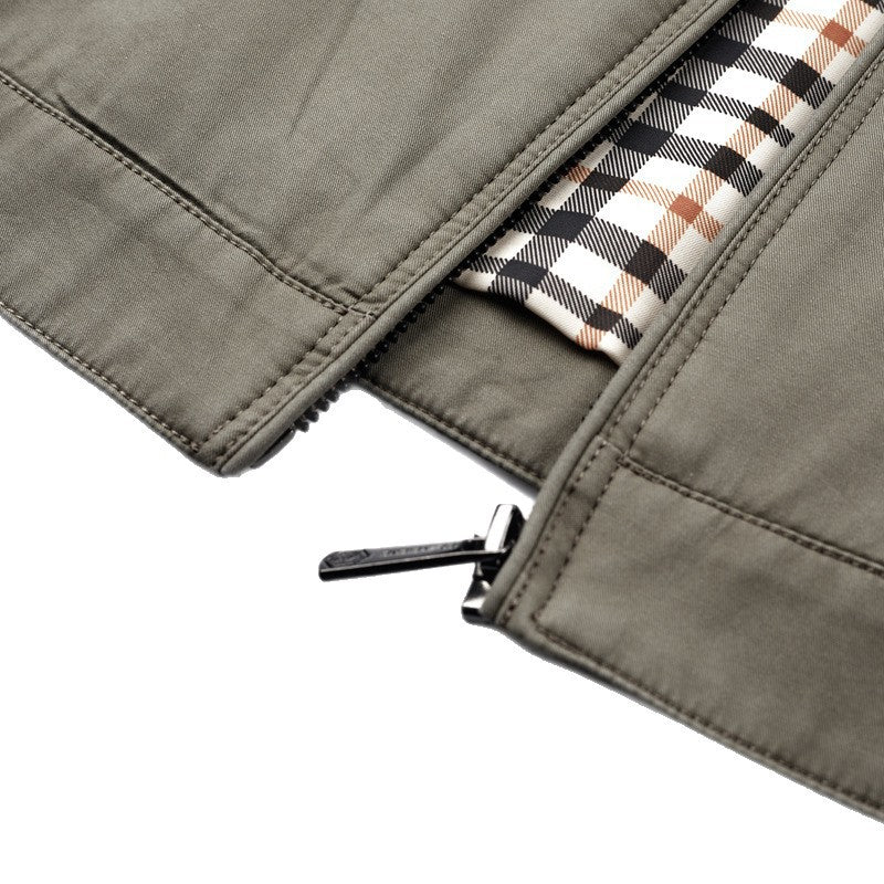 Herren Übergangsjacke mit modernem Schnitt und atmungsaktiver Textur Drune