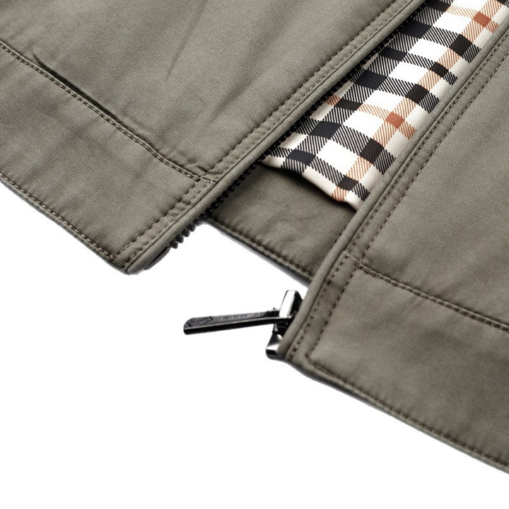 Herren Übergangsjacke mit modernem Schnitt und atmungsaktiver Textur Drune