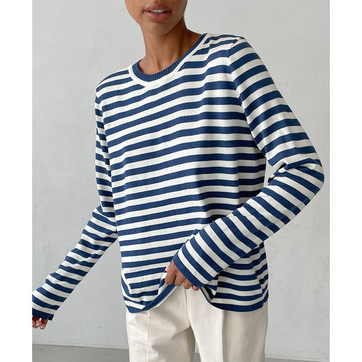 Drune | Klassischer Gestreifter Pullover