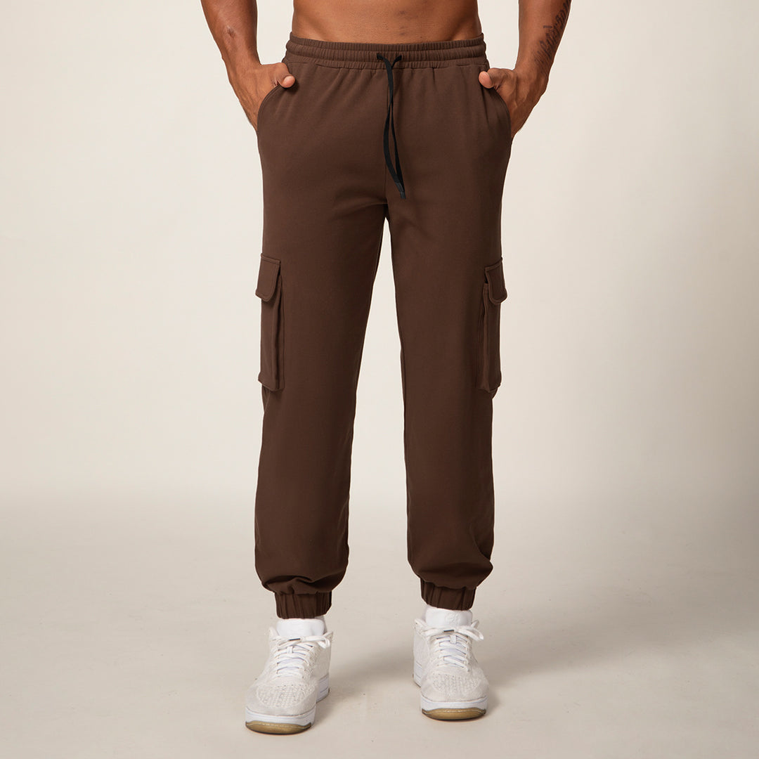 Herren Cargo-Jogginghose mit elastischem Bund und praktischen Seitentaschen Drune