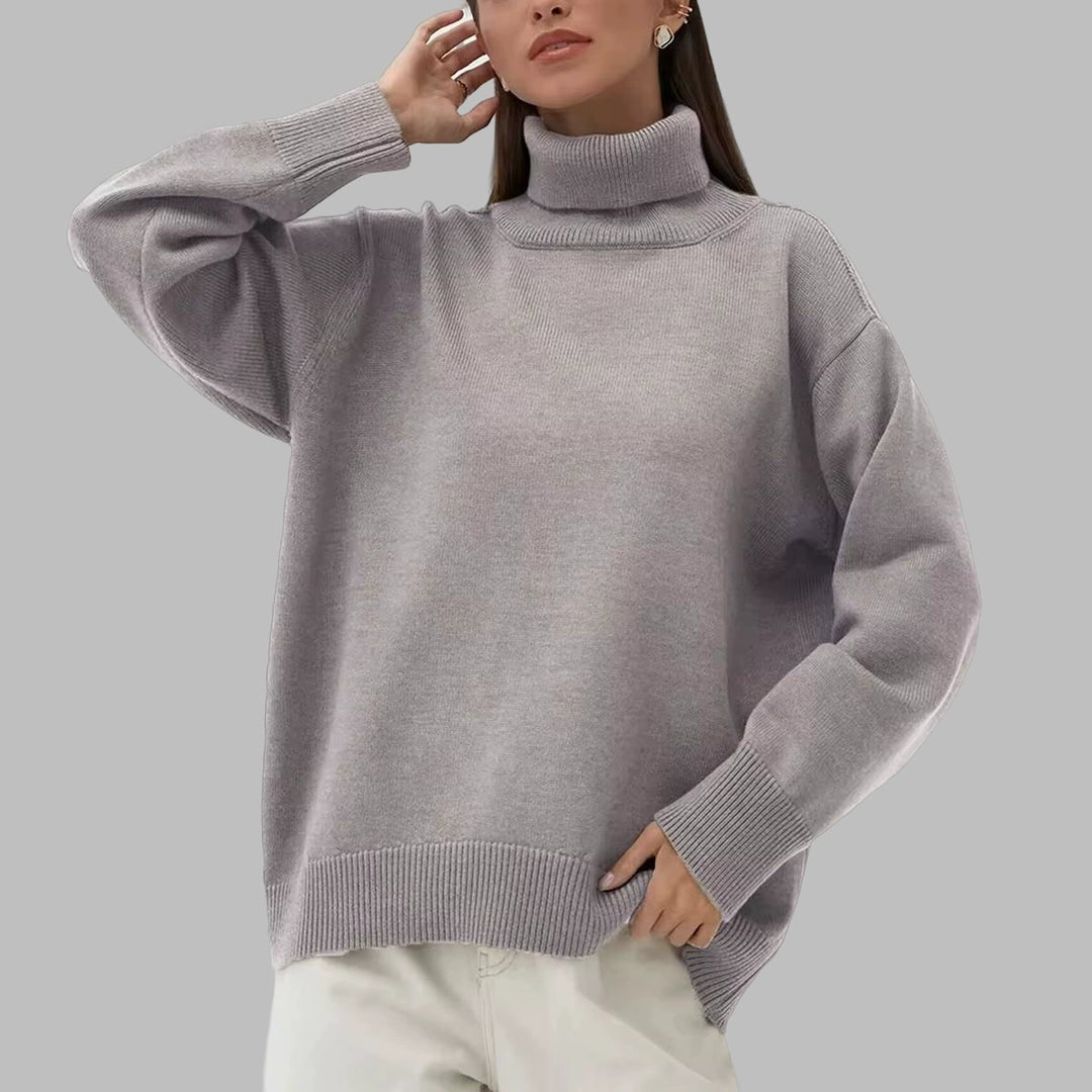 Drune | Lässiger Lockerer Rollkragenpullover