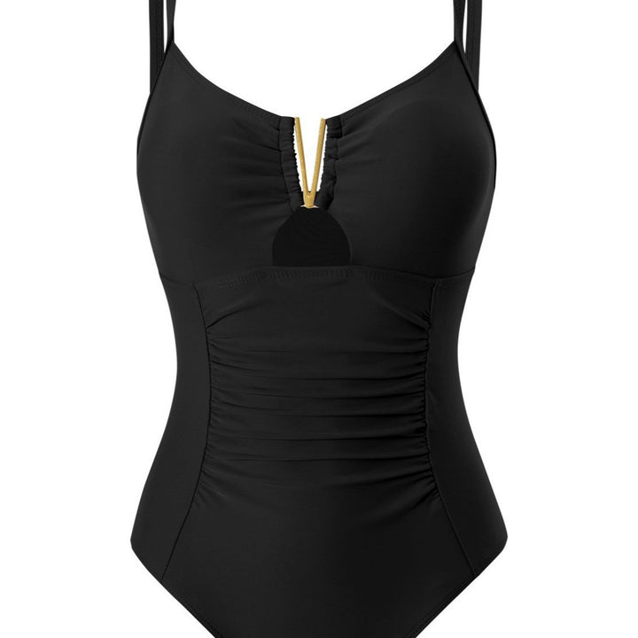 Damen Schwimmanzug mit Raffungen und elegantem Dekor Drune