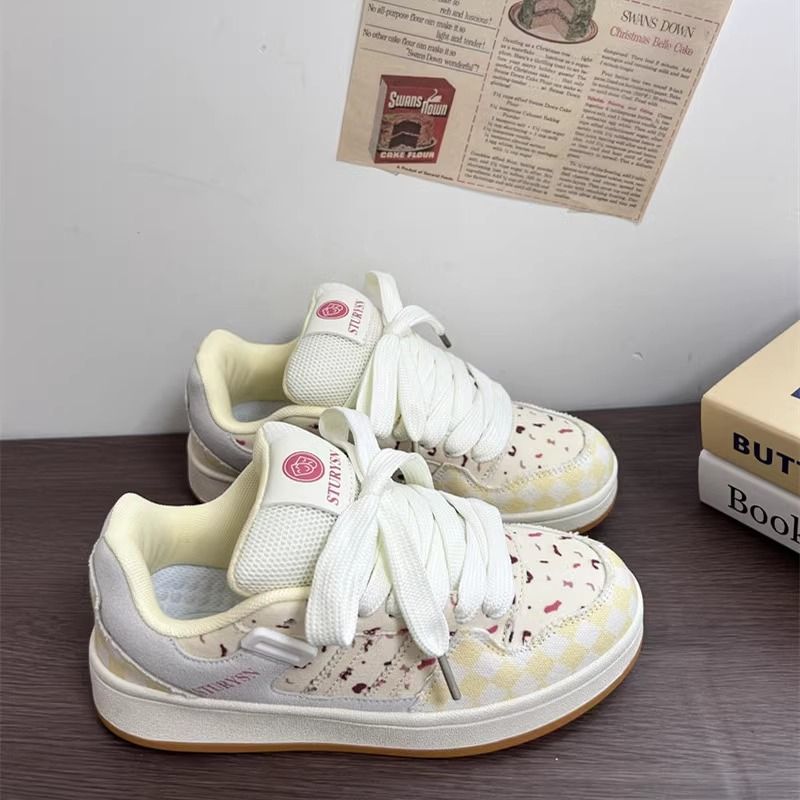 Damen Sportliche Sneakers mit trendigem Denim-Design Drune