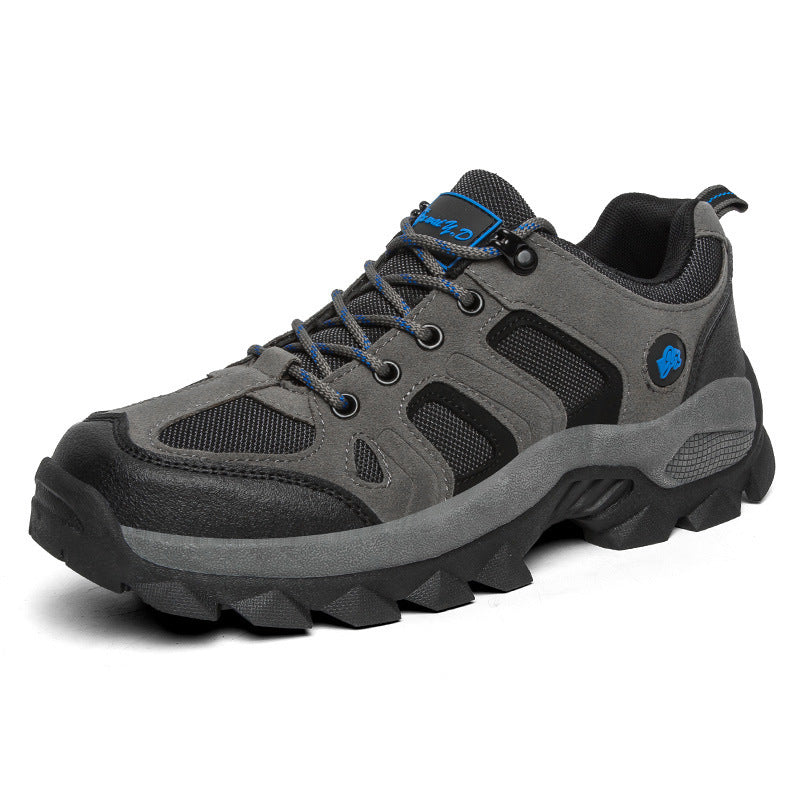 Herren nan robuster Trekkingschuh mit verstärkter Zehenkappe und rutschfester Profilsohle Drune
