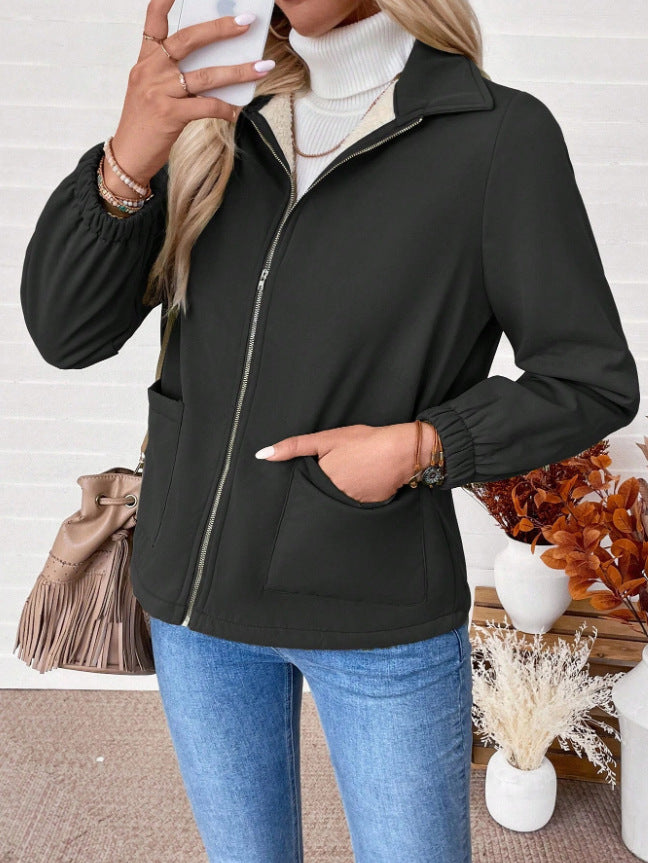 Damen Freizeitjacke mit Frontreißverschluss und praktischen Taschen Drune