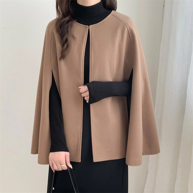 Damen elegante Umhangjacke Drune