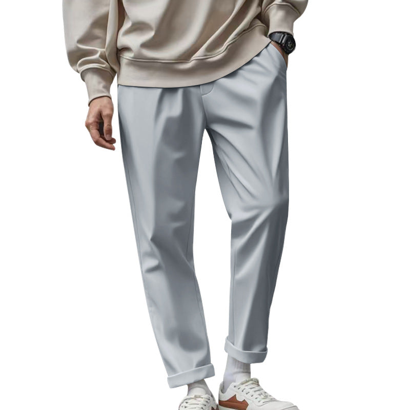 Herren Bequeme Stoffhose Drune