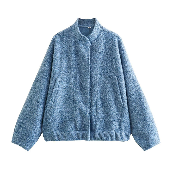 Damen Oversize-Winterjacke mit praktischen Taschen Drune
