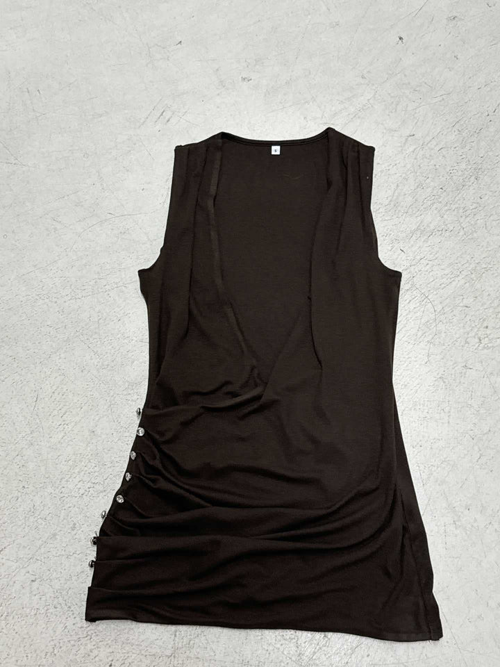 Damen Eleganter und figurbetonter Jumpsuit mit tiefem Ausschnitt Drune