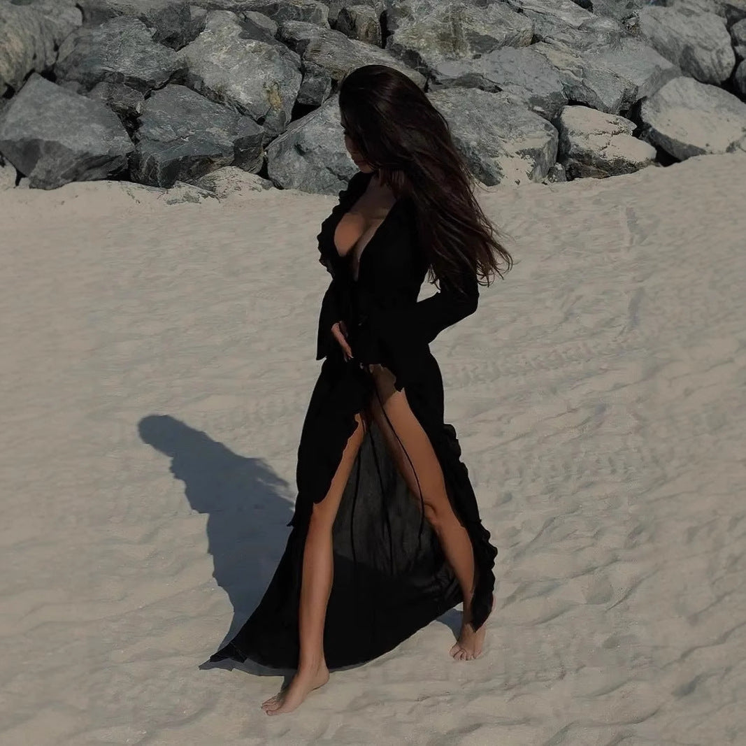 Damen Strandkleid Drune