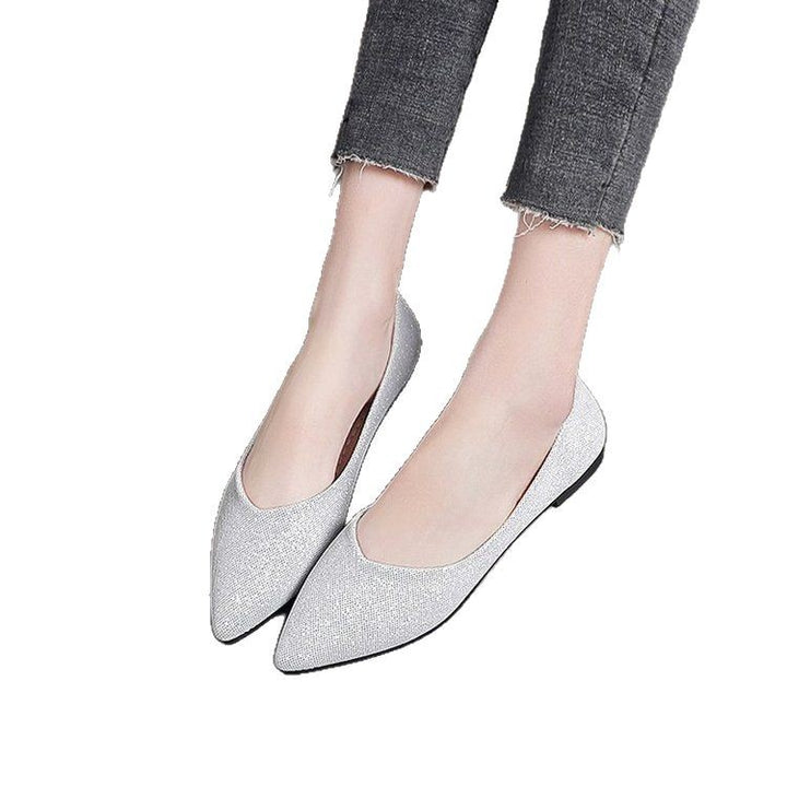 Damen elegante Ballerinas mit schickem Obermaterial und komfortabler Sohle Drune