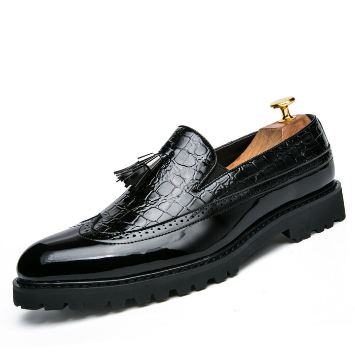 Herren Mokassins mit eleganter Quaste und hochwertigem Leder Drune