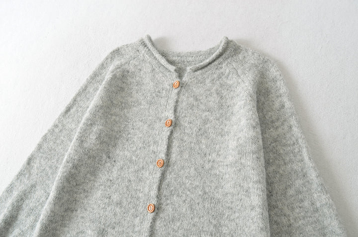 Damen Strickjacke mit elegante Spitzenverzierung Drune