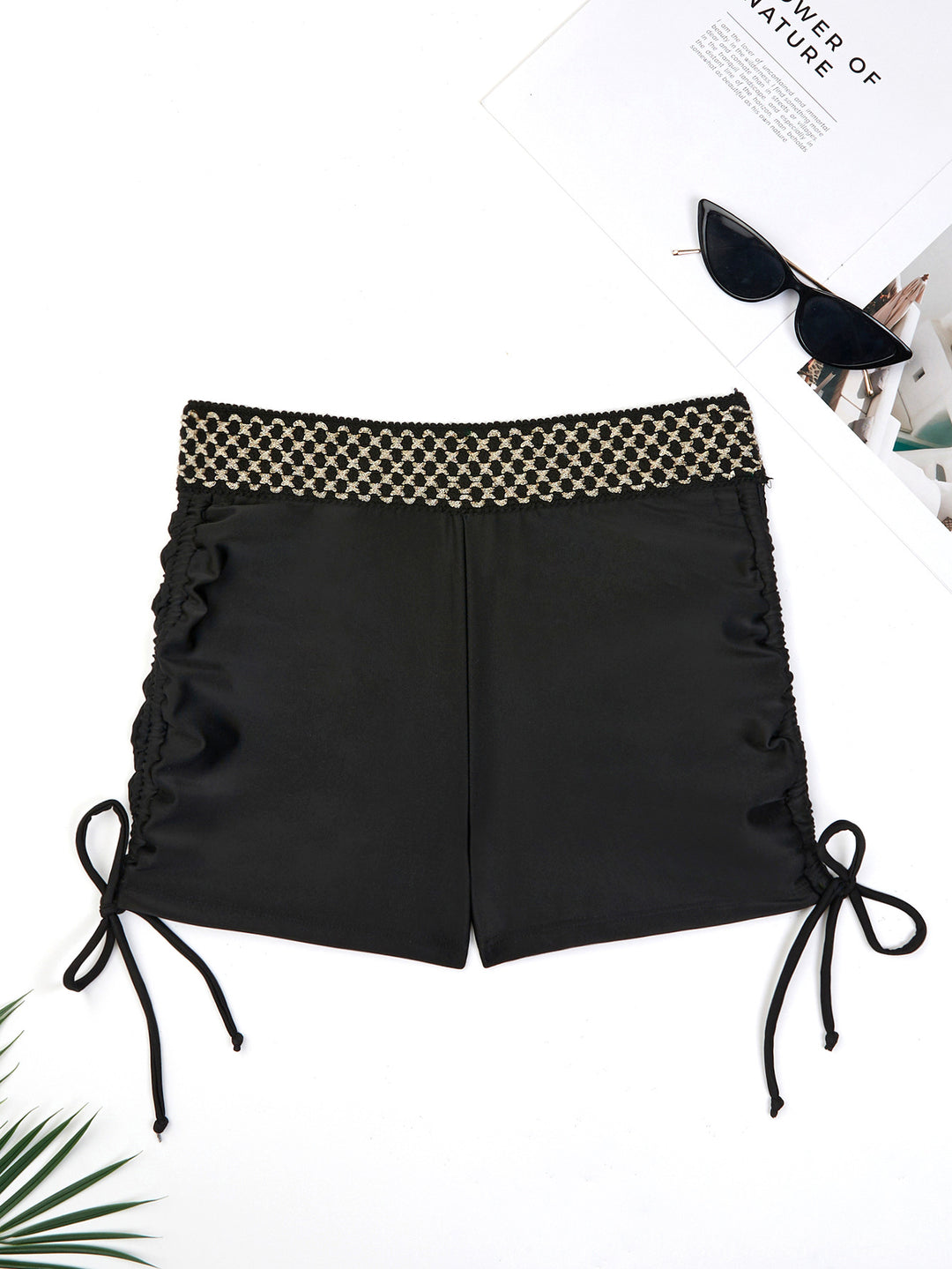 Damen Badeshorts mit verstellbarem Bund Drune