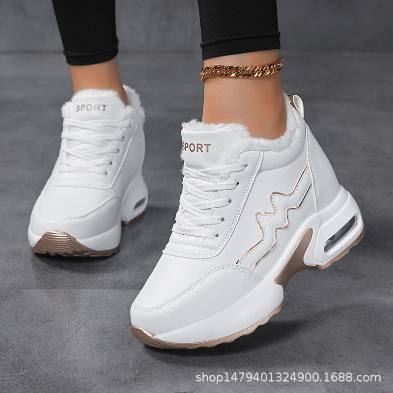 Damen Winterliche Sneaker mit kuscheligem Innenfutter Drune