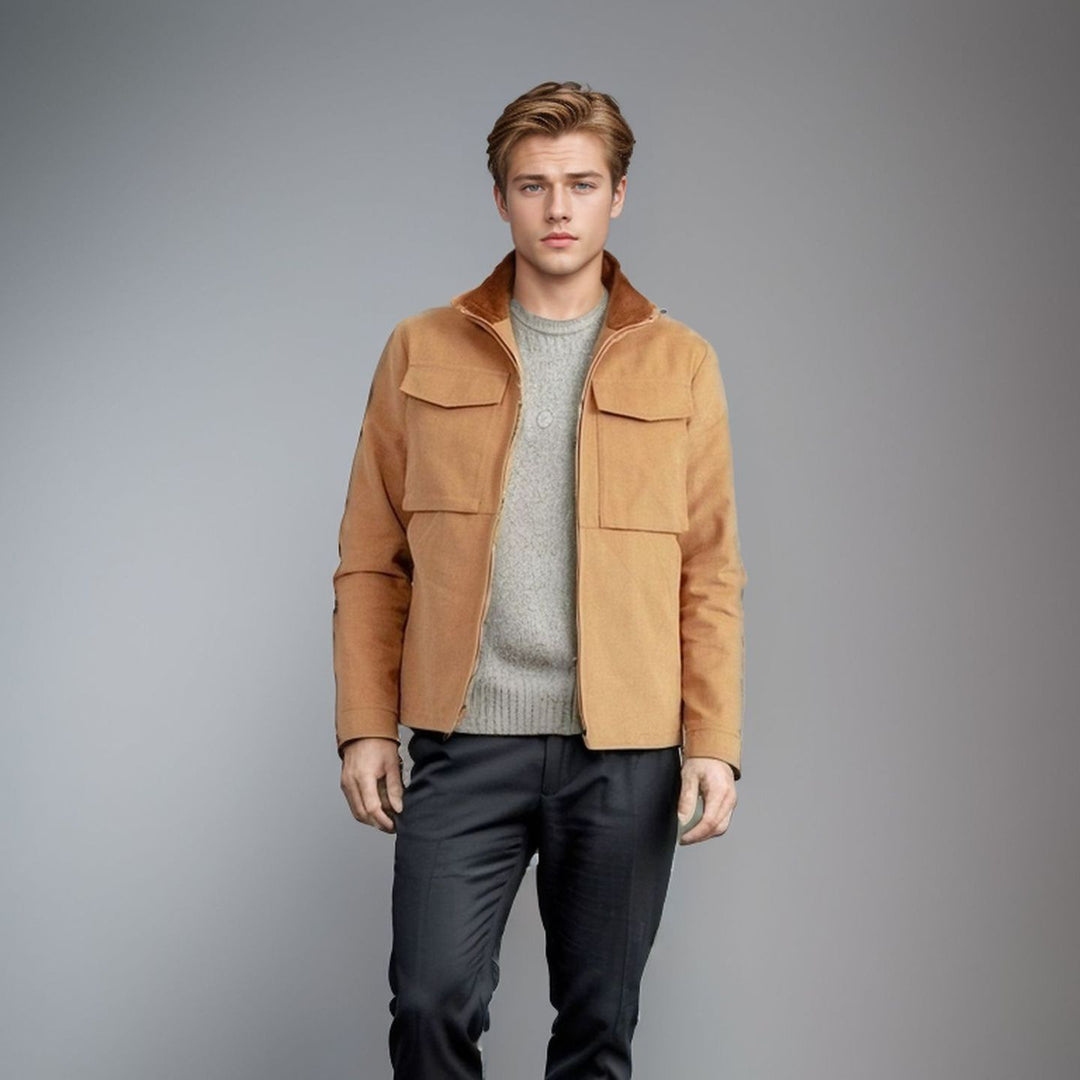 Herren Casual Utility-Jacke Drune