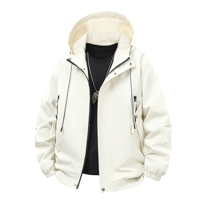 Herren technische Outdoor-Jacke mit atmungsaktiver Membran und multifunktionalen Taschen Drune