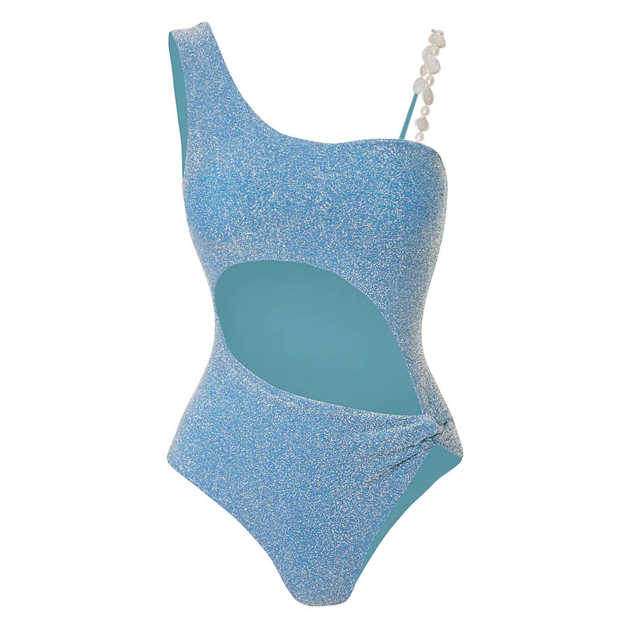 Damen Badeanzug mit elegantem Wickelrock Drune