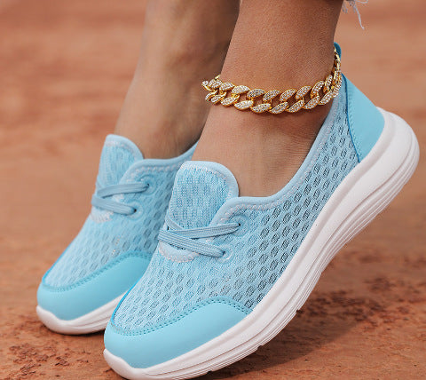 Damen nan atmungsaktiver Schlupfsneaker mit viskoelastischem Fußbett und rutschfester Sohle Drune