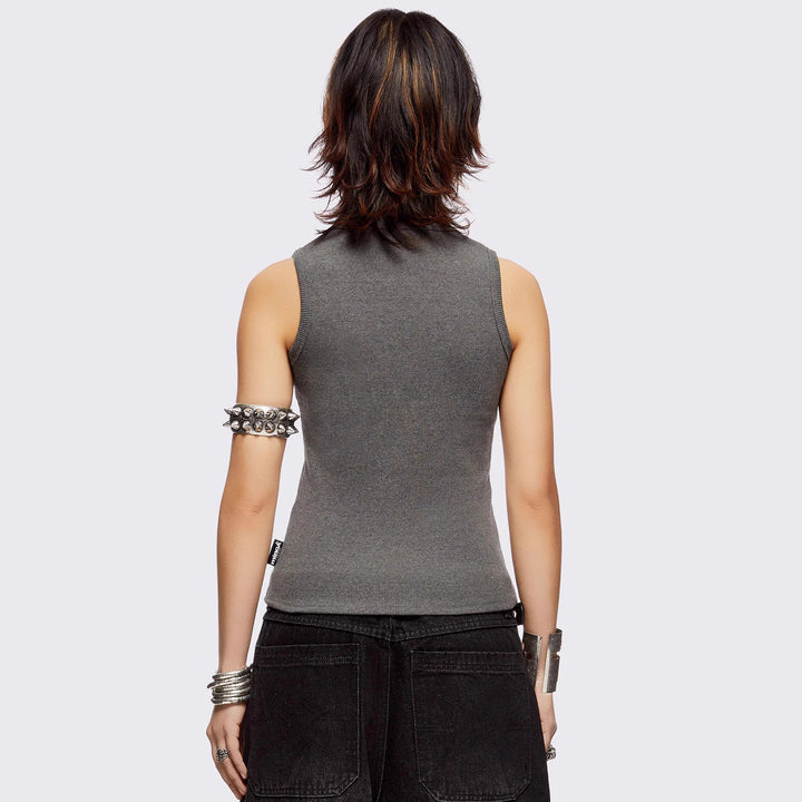 Damen figurbetontes T-Shirt mit hochwertigem Detail Drune