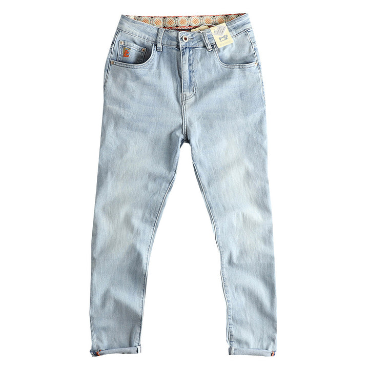 Damen Slim-Fit Jeans mit hohem Bund und Vintage-Effekt Drune