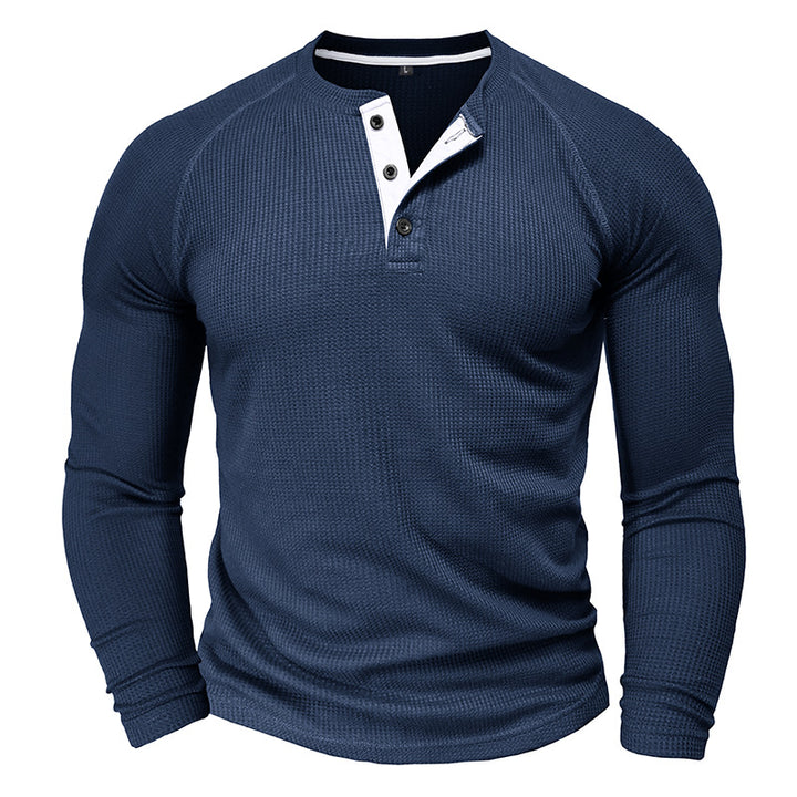 Herren Langarmhemd Drune