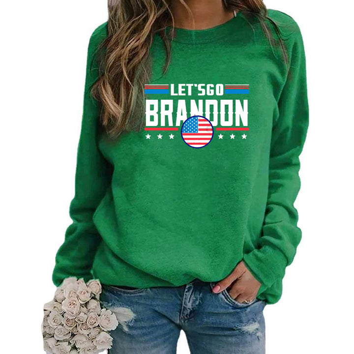 Damen Sweatshirt mit modernem Statement-Design Drune