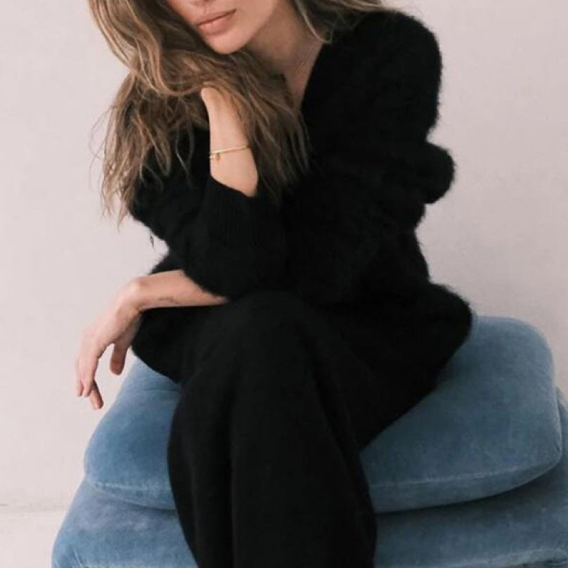 Damen kuscheliger Cardigan Drune