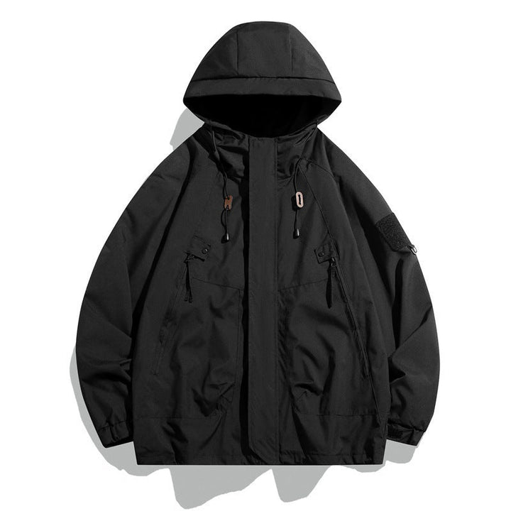 Damen technische Funktionsjacke mit verstellbarem Kapuzensystem und robustem Wetterschutz Drune