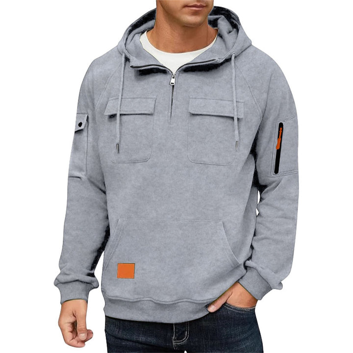 Herren Alltags-Hoodie mit praktischen Taschen Drune