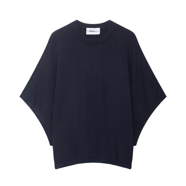 Damen oversized Strickpullover mit lässigem Schnitt und weitem Ärmel Drune
