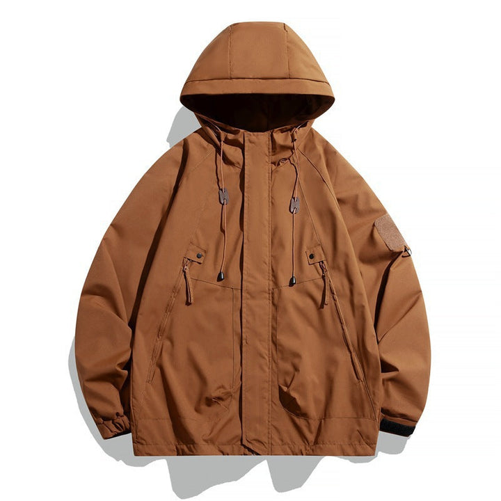 Damen technische Funktionsjacke mit verstellbarem Kapuzensystem und robustem Wetterschutz Drune